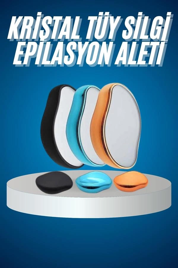 Ağrısız Kristal Epilasyon Aleti 1 Adet Pratik Kullanım