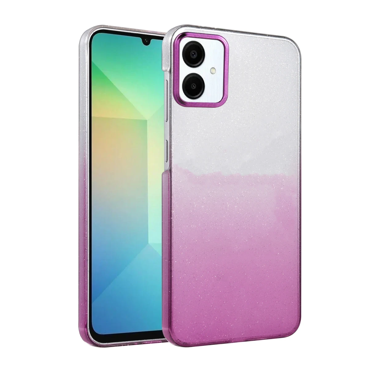 Samsung Galaxy A06 Glossy Kapak - Mor