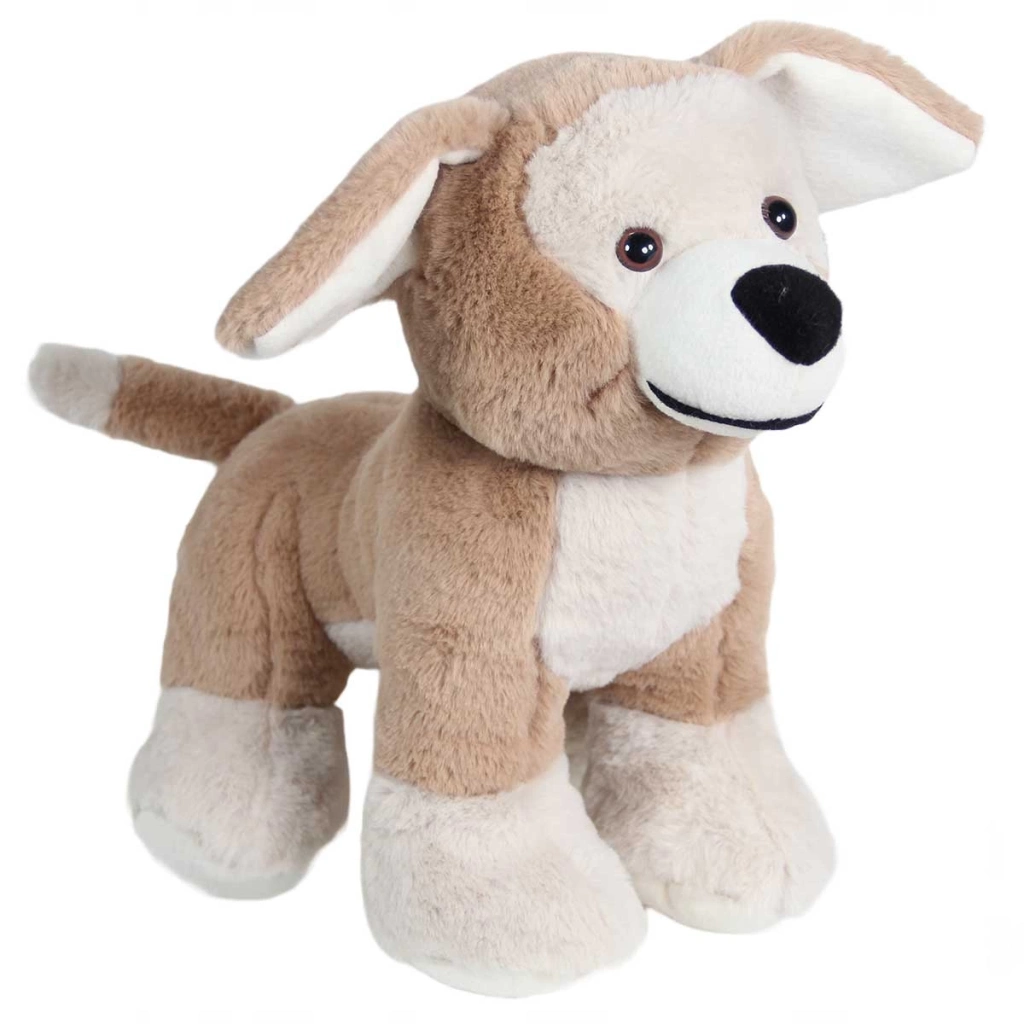 Peluş Kahve Köpek Oyuncak 40 cm Yumuşak Uyku Arkadaşı