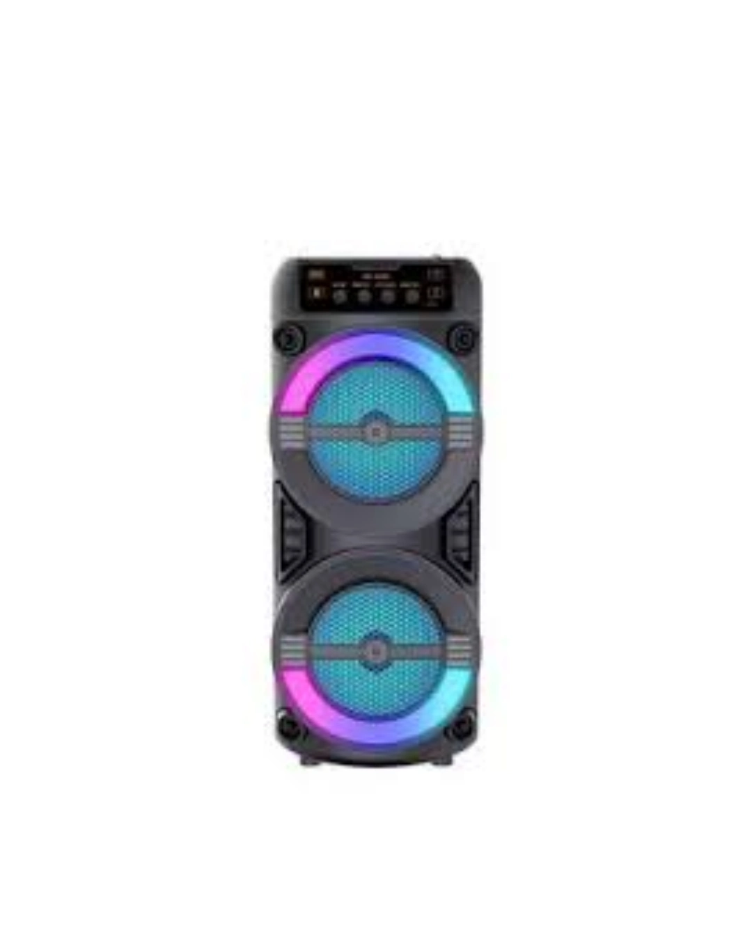 RGB Işıklı Bluetooth Hoparlör Stereo Ses 1 Adet (Taşınabilir Model)