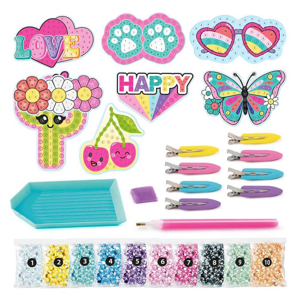 28851 Hobi Set Style 4EVER Dıamond Art Saç Tokası Yapımı