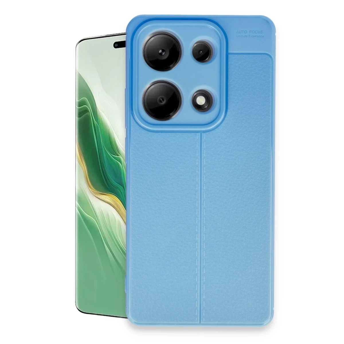 Xiaomi Redmi Note 13 Pro 4G Kılıf Auto Focus Kapak - Mavi