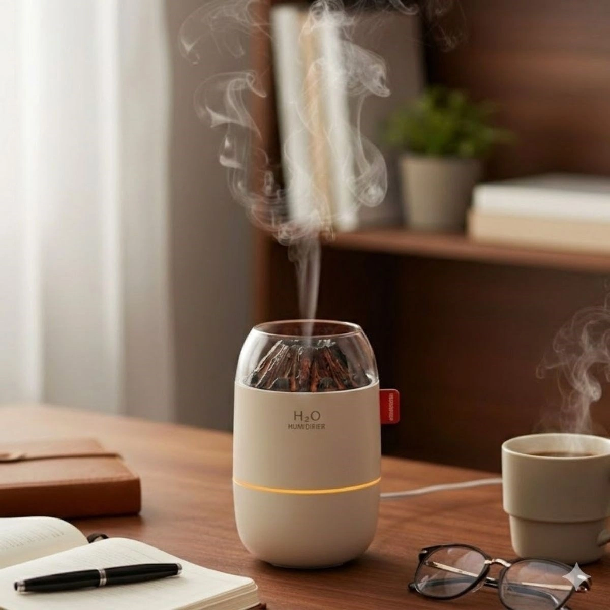 Şık Tasarımlı 280 Ml Ultrasonik Hava Nemlendirici ve Aroma Difüzör