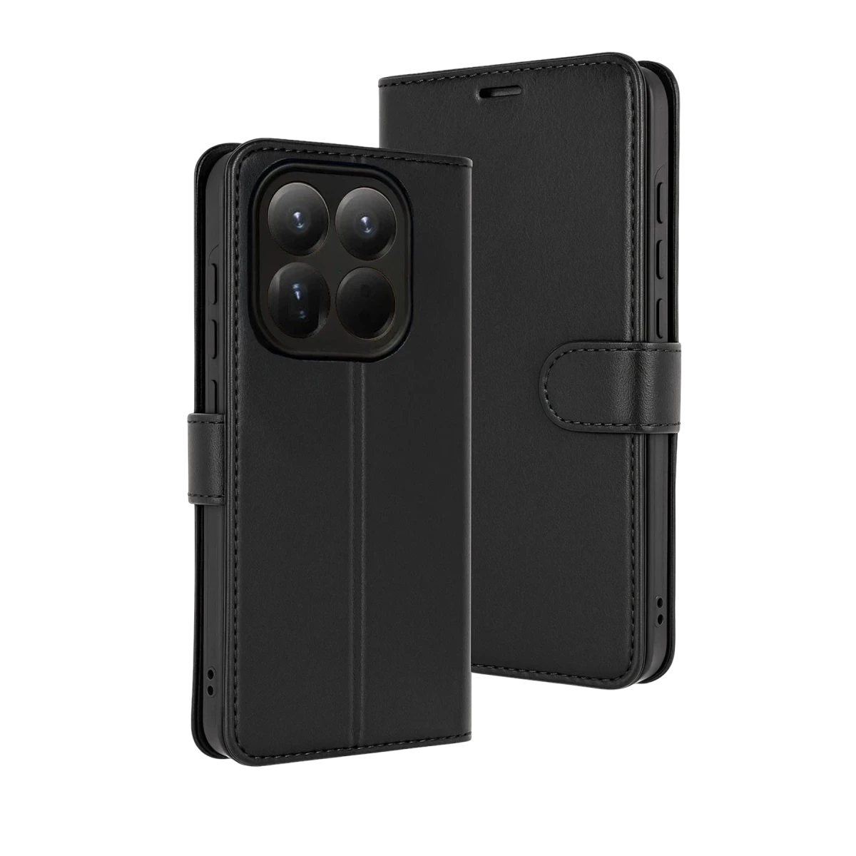 Xiaomi Mi 15T Trend S Plus Kapaklı Kılıf - Siyah