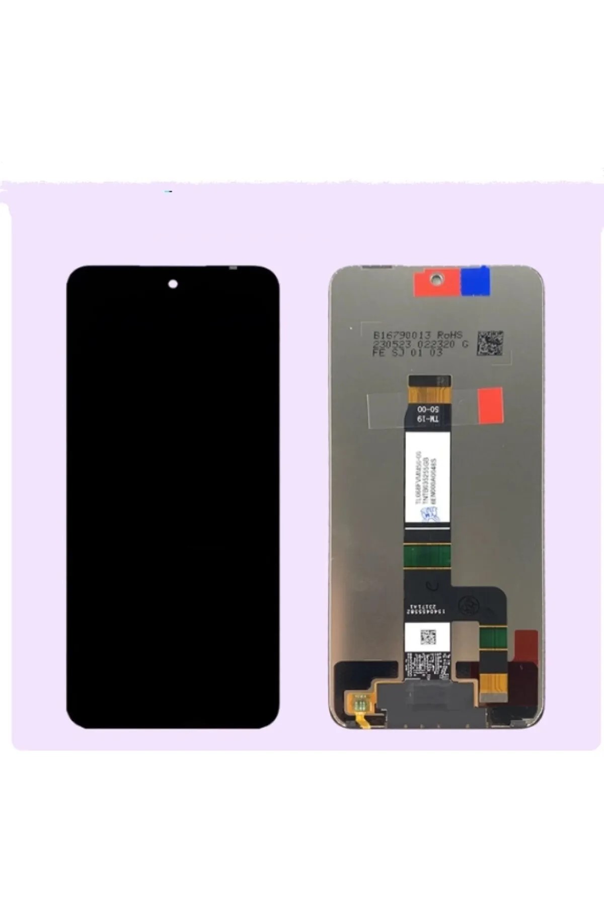 Redmi 12 Uyumlu Ekran Dokunmatik SRV (Siyah)