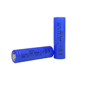 Şarjlı Li-ion 14500 AA 800 mAh Pil - 3.7V