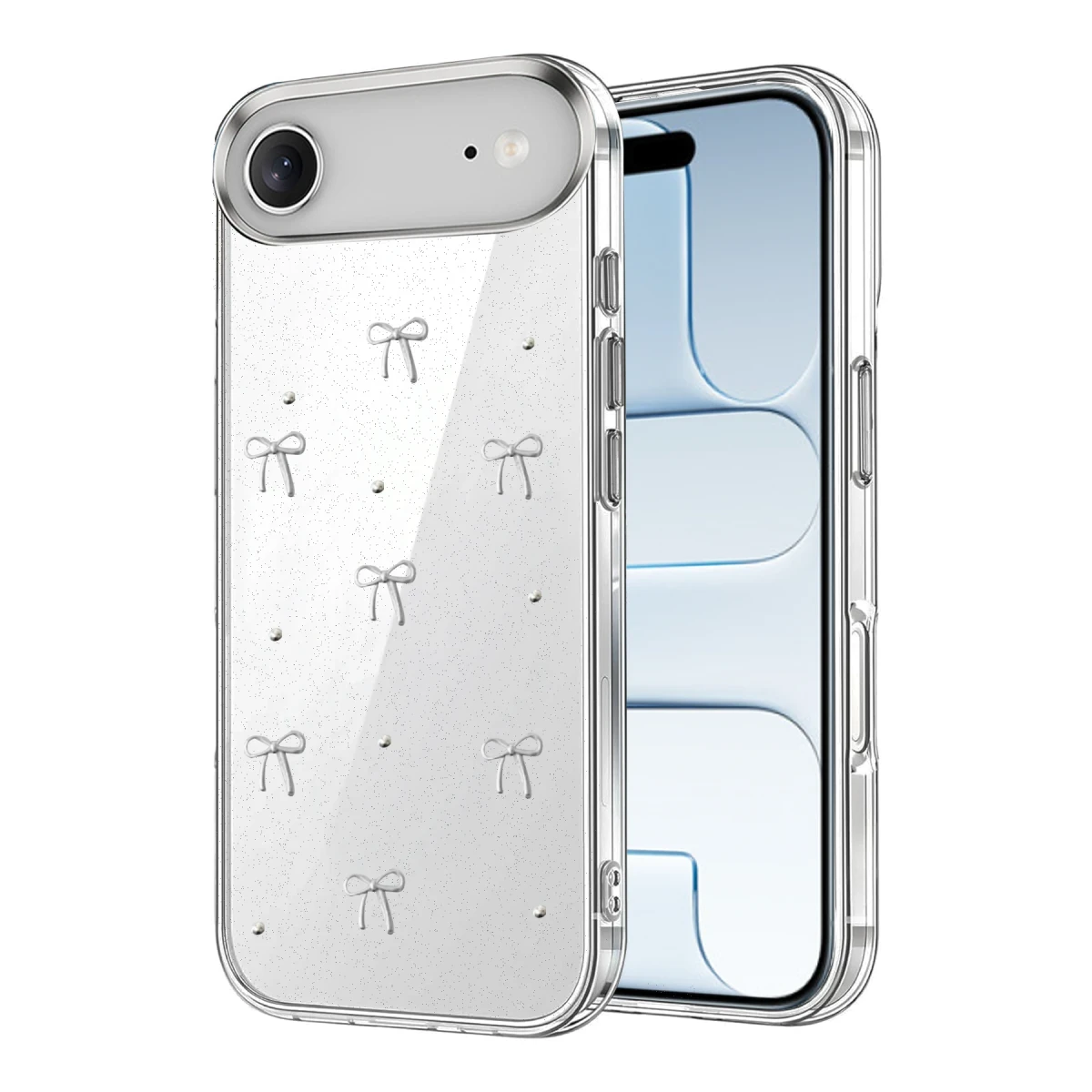 Apple iPhone 17 Air Fiyonk Desenli Kapak - Desen 5