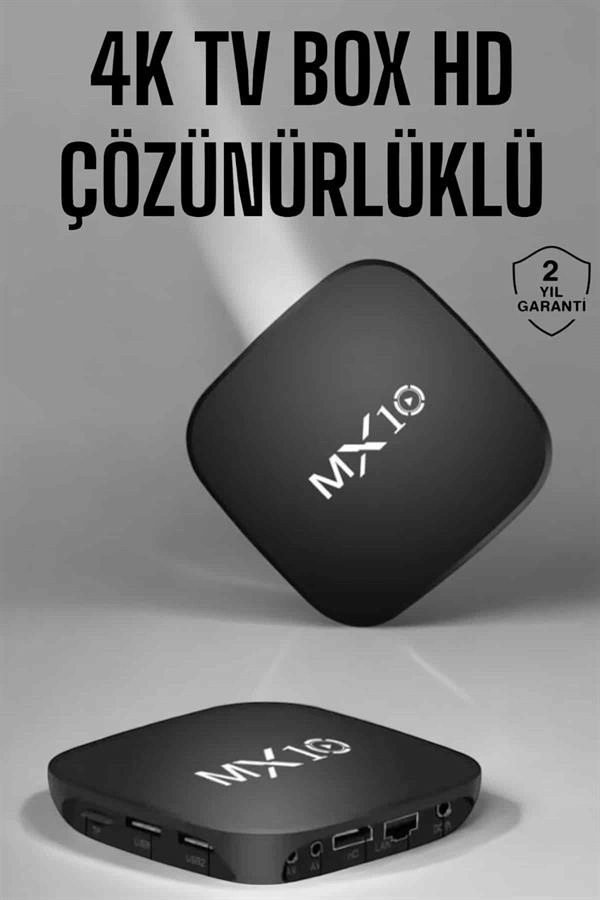 Akıllı TV Box 8 GB Dahili Hafıza 4 Çekirdekli Android Uyumlu