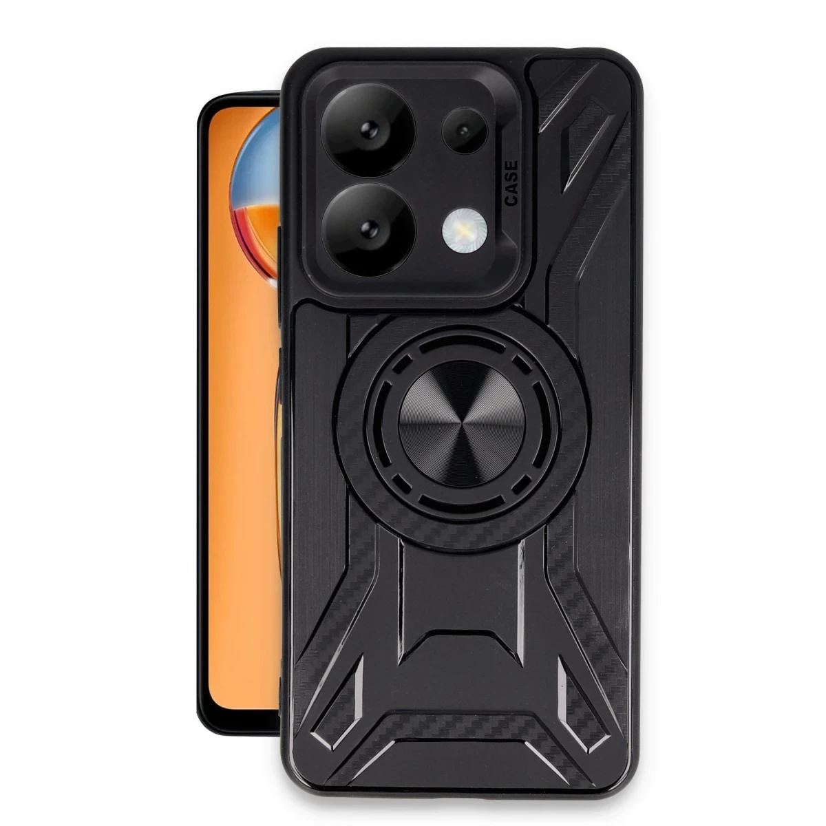 Xiaomi Redmi Note 13 Pro 5G Kılıf Lincoln Silikon - Siyah
