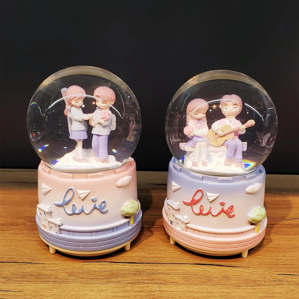 Şık Tasarımlı Büyük Boy Kar Küresi 18x9.5 cm