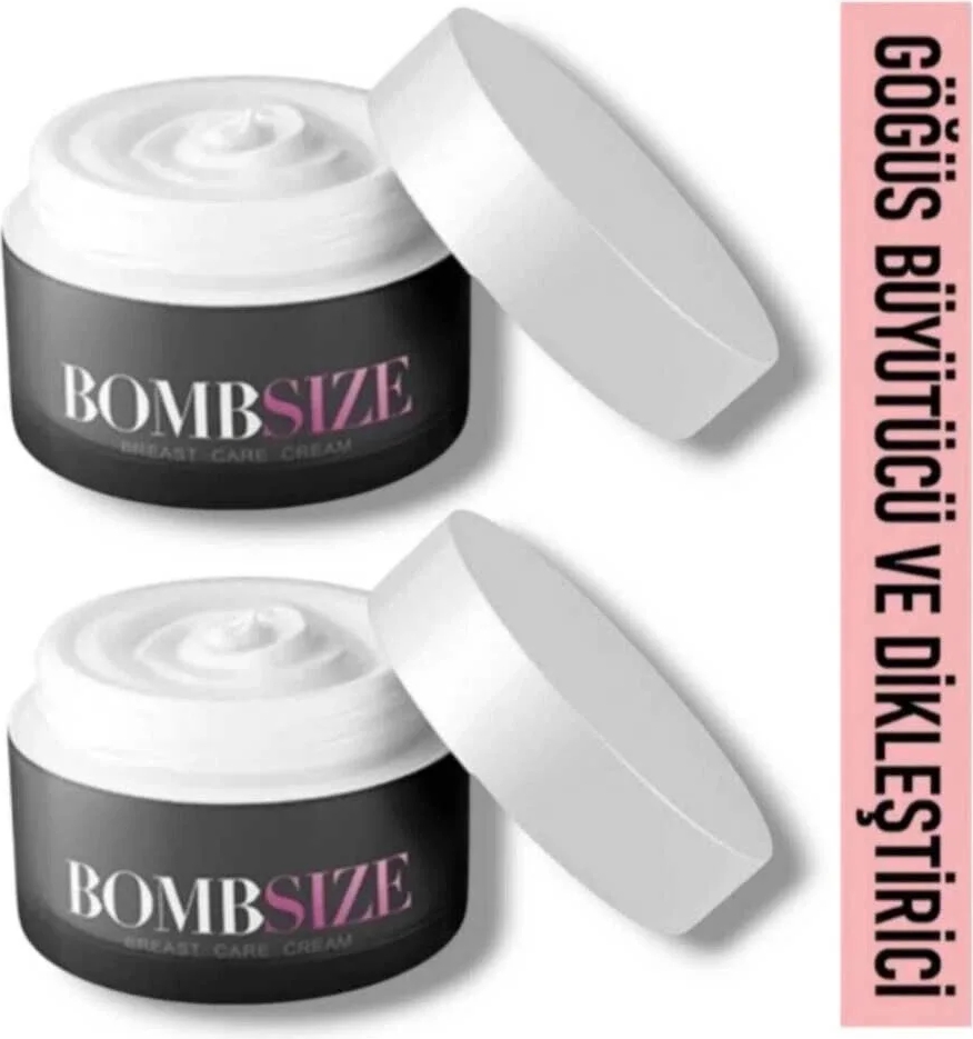 Bombsize Kadınlara Özel Göğüs Bakım Kremi 50 ml x 2 Adet