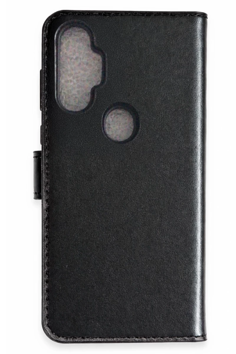 Tecno Spark 7 Pro Uyumlu Trend S Plus Kapaklı Kılıf - Siyah