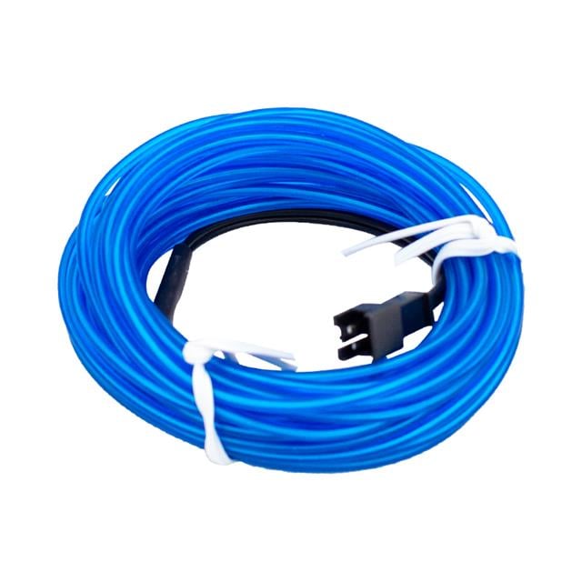 PM-6077 5 Metre 5 Volt USB Adaptörlü Neon Mavi İp Aydınlatma