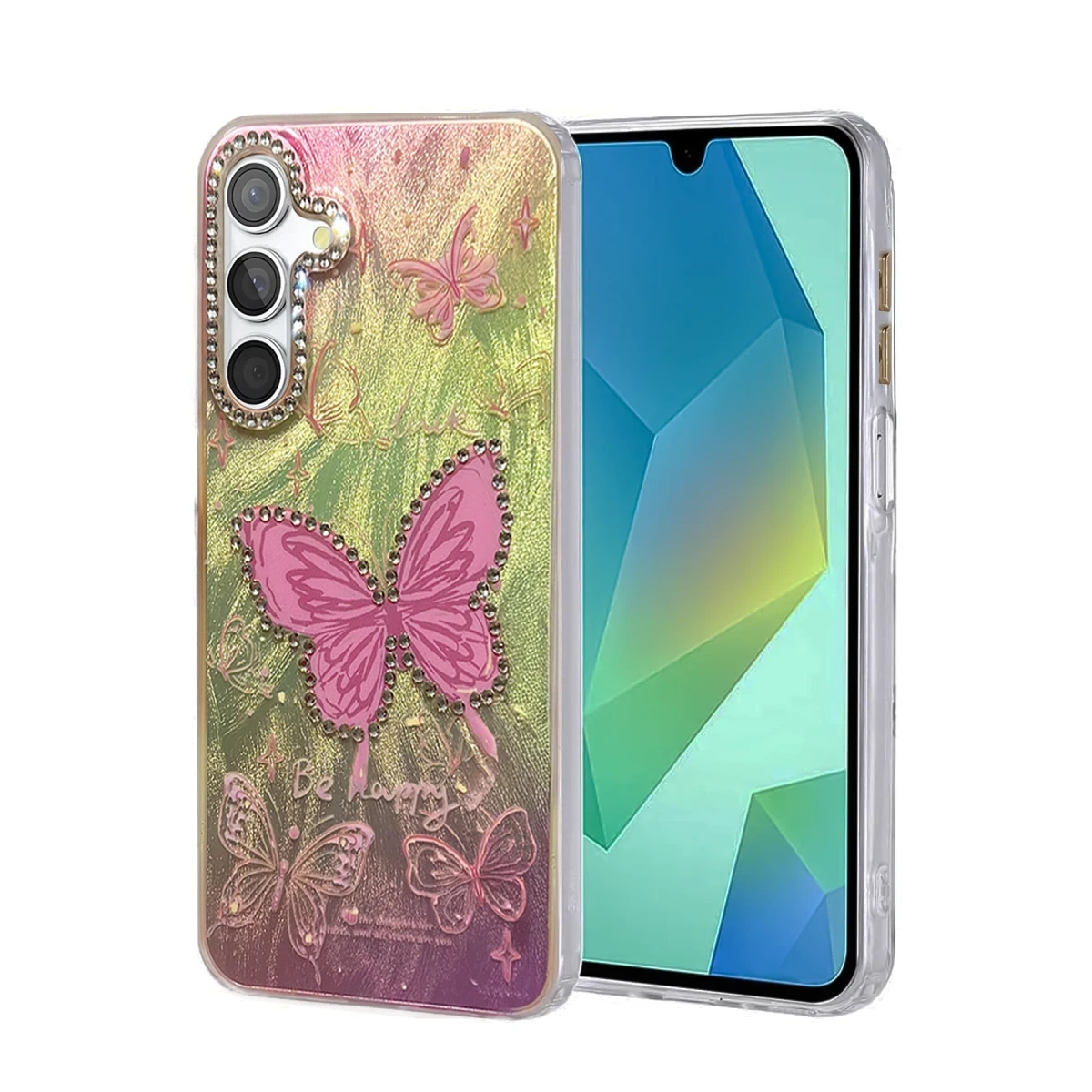Samsung Galaxy S24 FE Kılıf Blade Aynalı Desenli Kapak - Desen 5