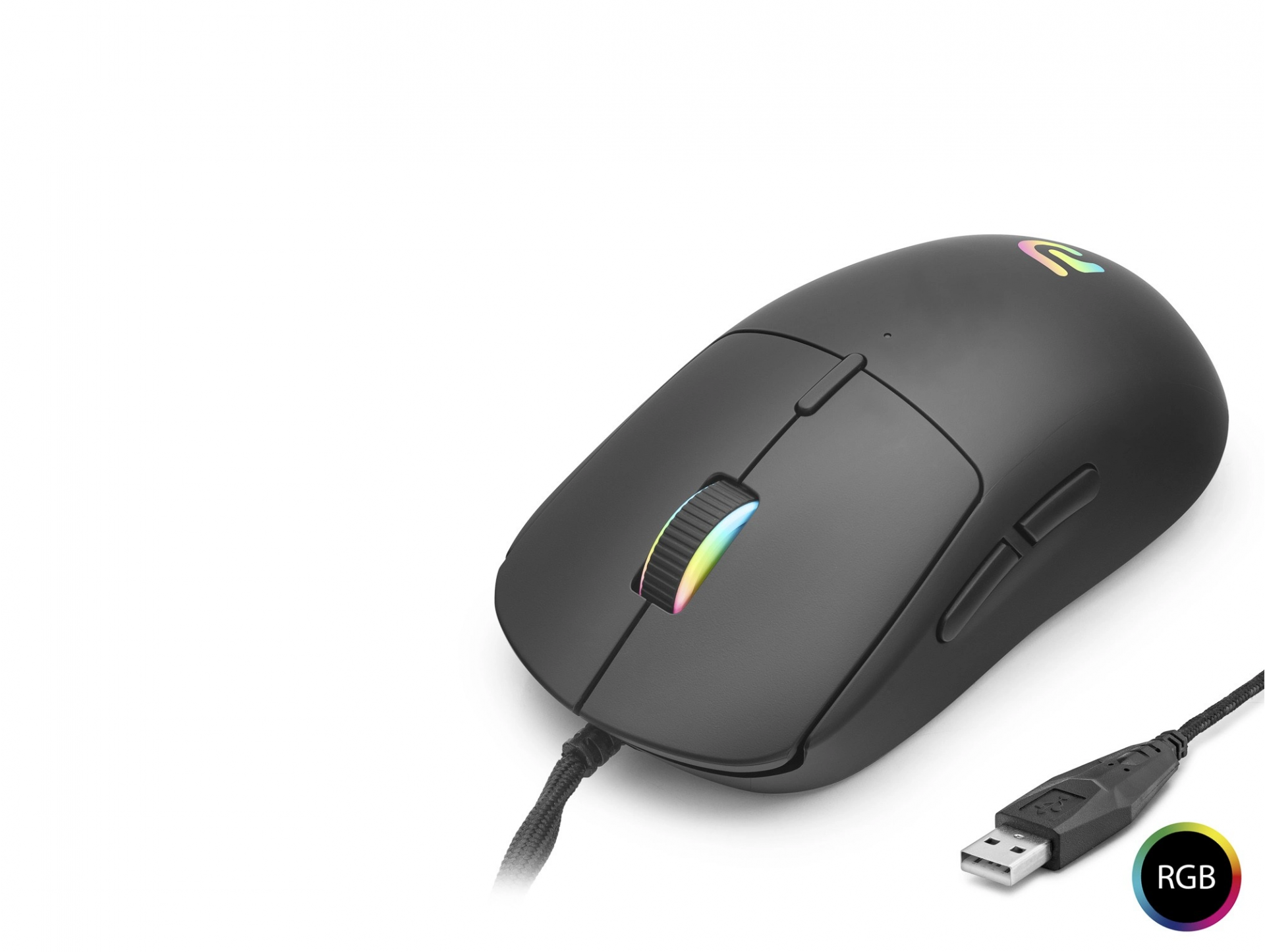 Ergonomik RGB Oyun Mouse 3200 Dpi USB Ağırlık 59g