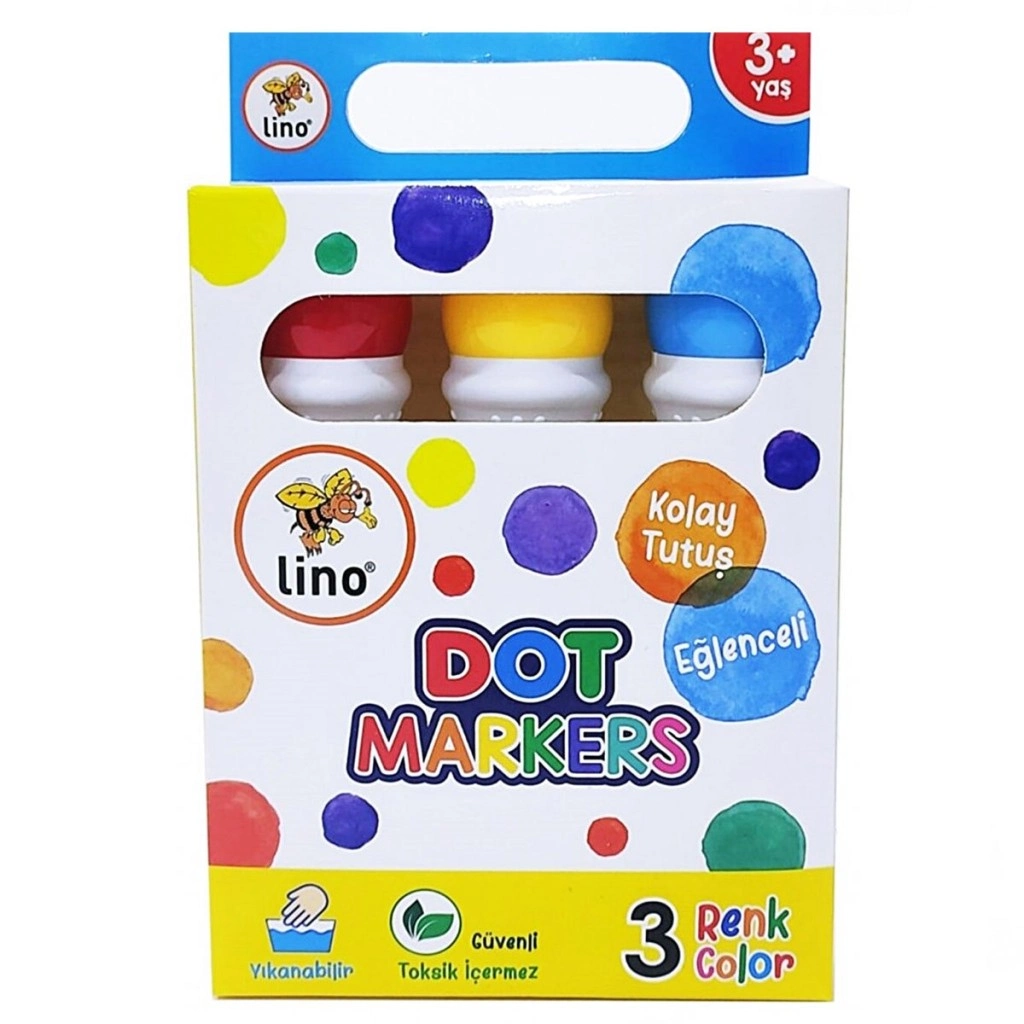 Yıkanabilir Lino Boyaları 3'lü Set