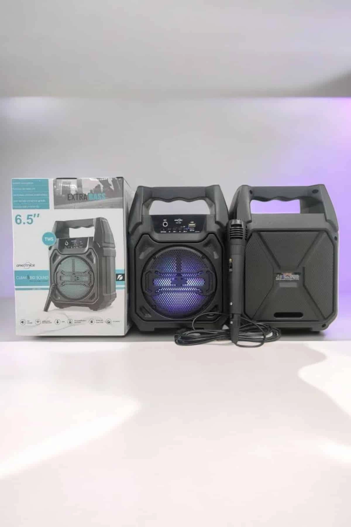 Taşınabilir 6.5 İnç Bluetooth Hoparlör 15W Güç