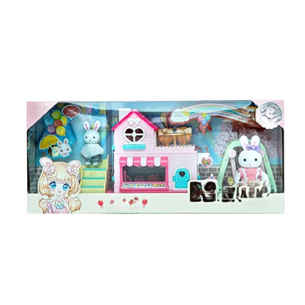 Kaydıraklı Mini Tavşan Oyun Seti 1 Adet