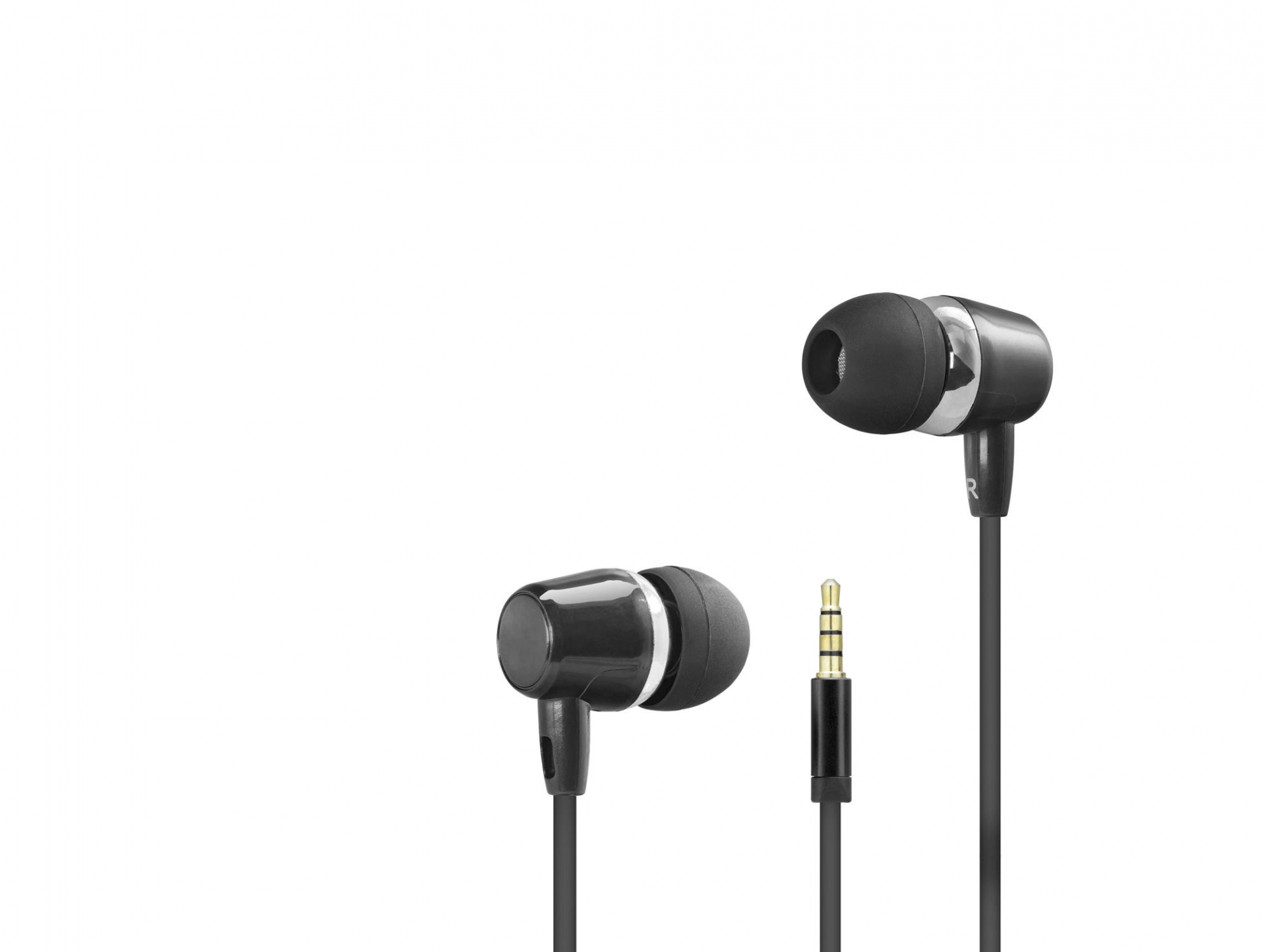 Mikrofonlu Kulak İçi Kulaklık 3.5 Mm Uyumlu Siyah