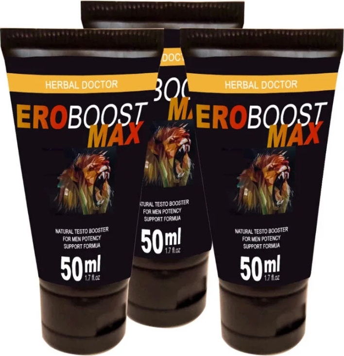 Süper Eroboost Maxtesto 3 Adet 50 ml Cream Harici Uygulama Kremi