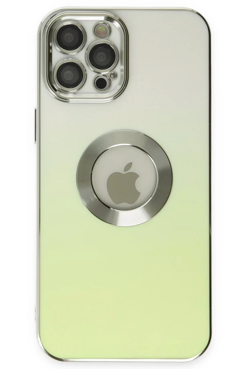Apple iPhone 12 Pro Max Uyumlu Kılıf Best Silikon - Yeşil