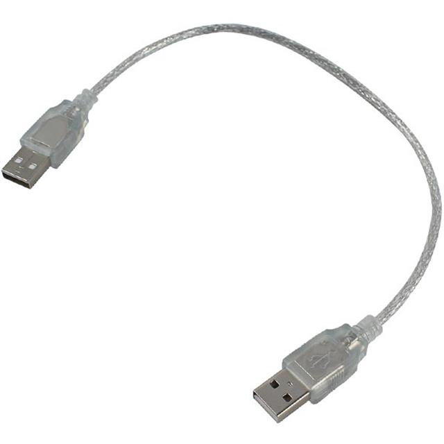 PM-8609 Şeffaf 50 Cm Usb Erkek-Erkek Kablo