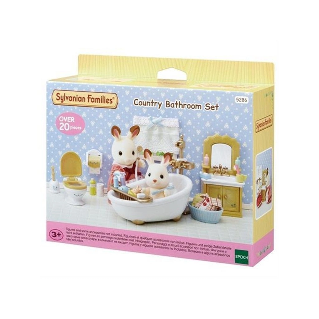 Sylvanian Families Banyo Seti 20 Parça +3 Yaş Çocuklar İçin