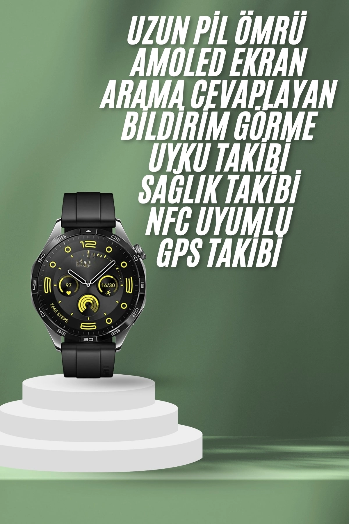 Yeni Nesil Akıllı Saat 5.0 Bluetooth Bağlantılı 1.55 İnç Ekran