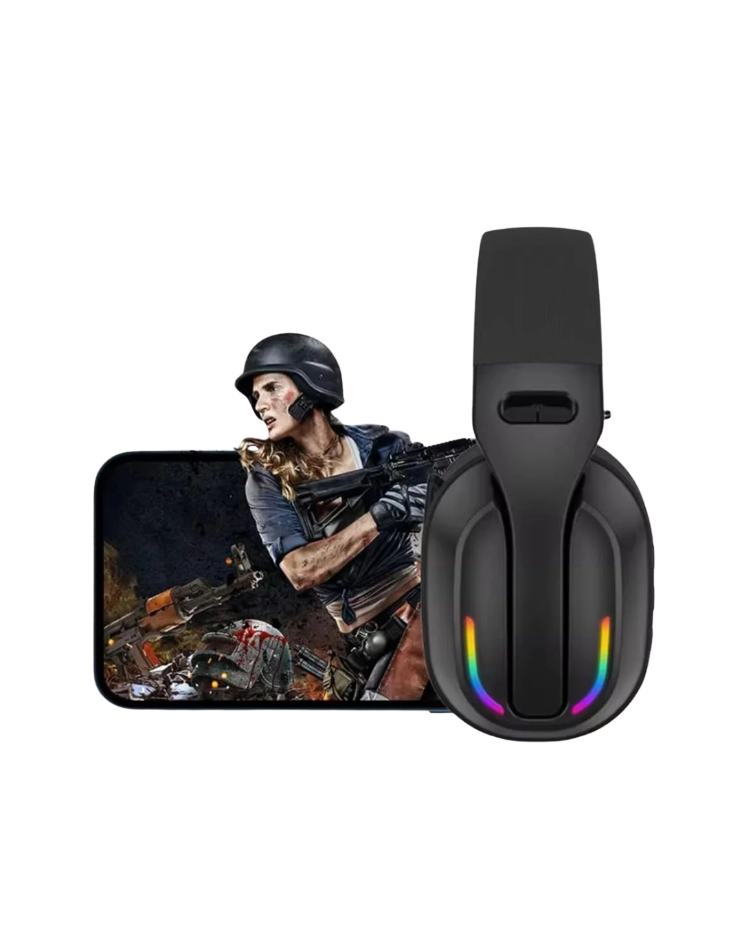 Ergonomik Bluetooth Oyuncu Kulaklığı 40MM Sürücü ile