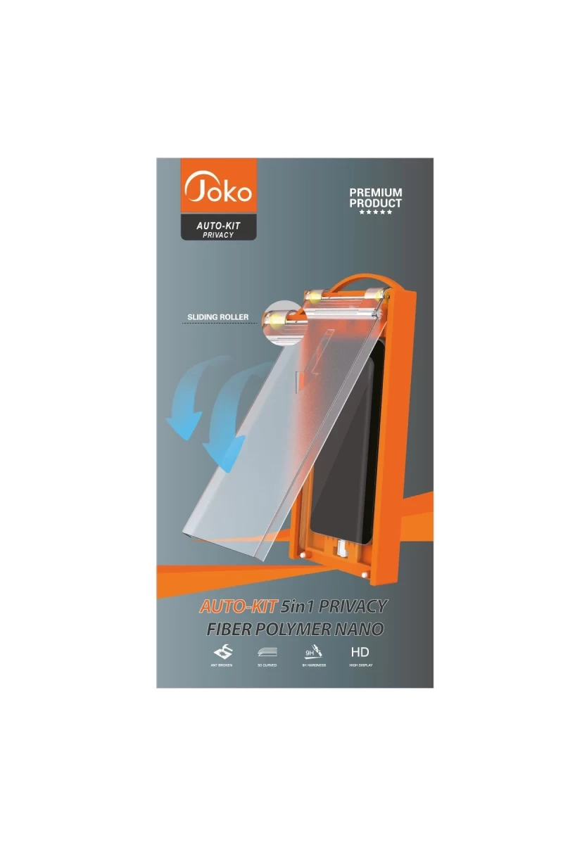 Joko Samsung Galaxy S22 Ultra Uyumlu AutoKit 5in1 Fiber Hayalet Polymer Nano Ekran Koruyucu