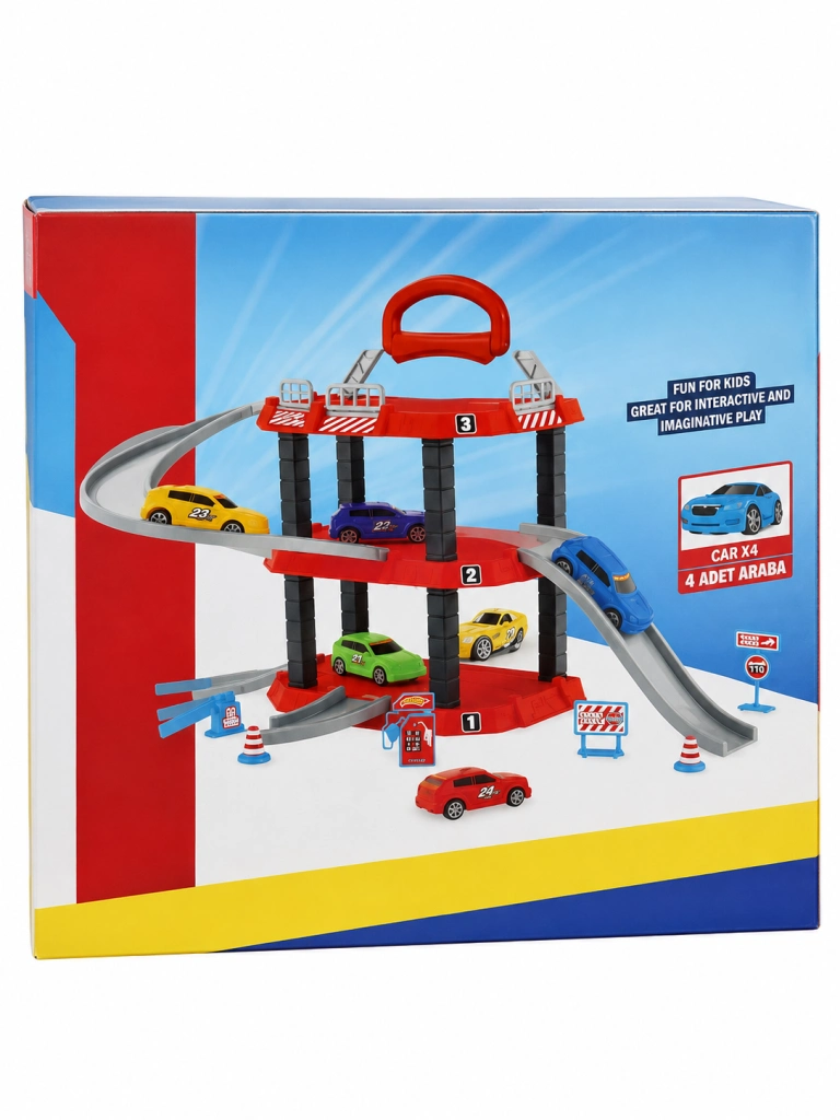Pratik Otopark Arabalı 1 Adet