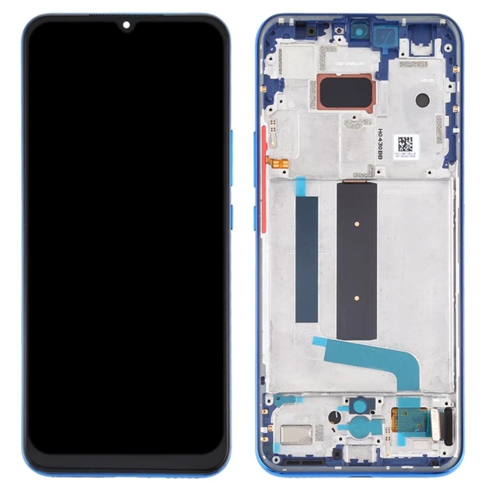 Mi 10 Lite Uyumlu Ekran Dokunmatik Çıtalı (Siyah)