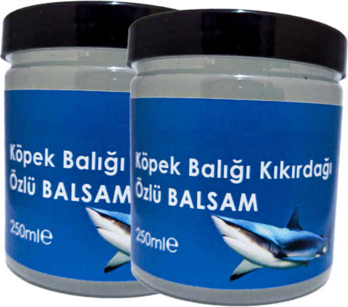 Hintohu Köpekbalığı Kremi 250 ml x 2 Adet