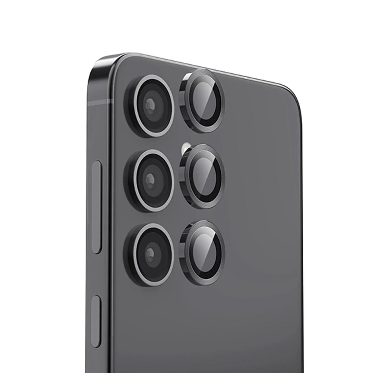 Samsung Galaxy S24 FE Raze Metal Kamera Lens - Siyah