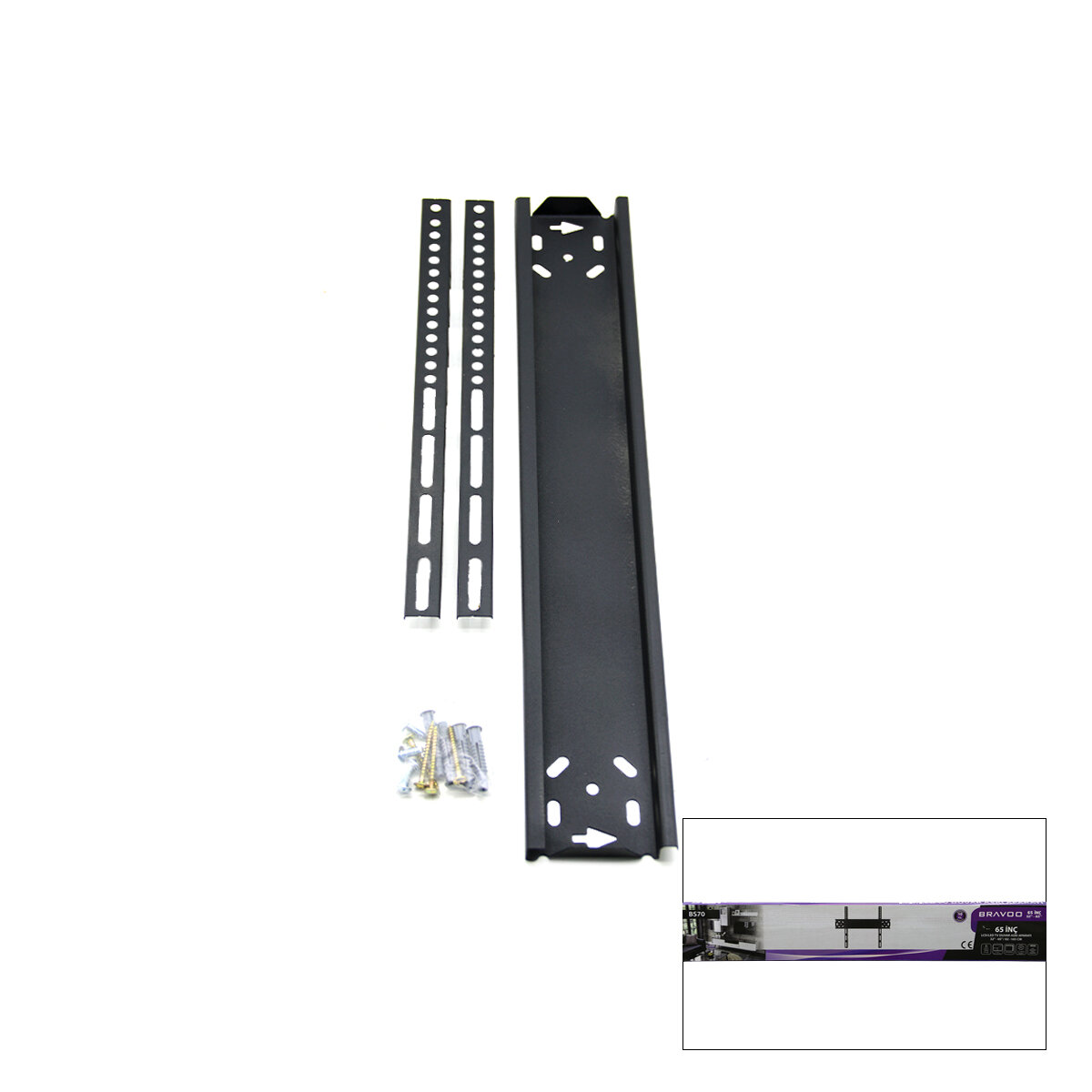 65 Inc - 32 Inc - 65 Inc Lcd Led Sabit Tv Askı Aparatı 82X165CM BS-70
