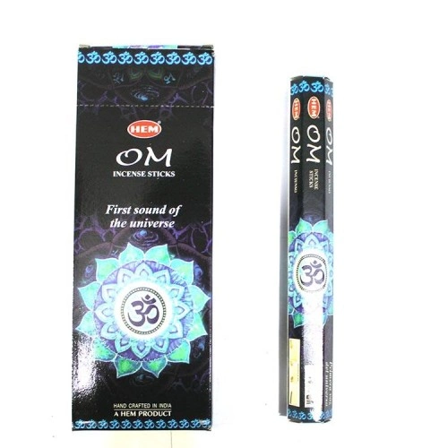 Meditatif HEM OM Aromalı Çubuk Tütsü 20'li Set