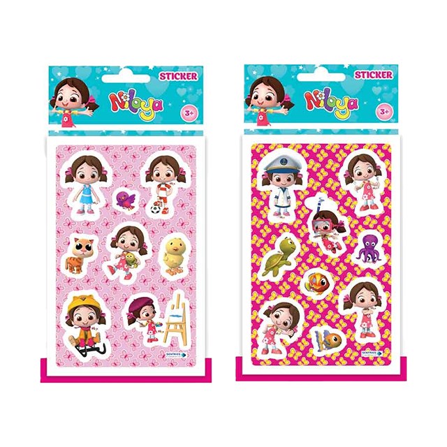 K.Color Niloya Orta Boy Puffy Sticker 1 Adet