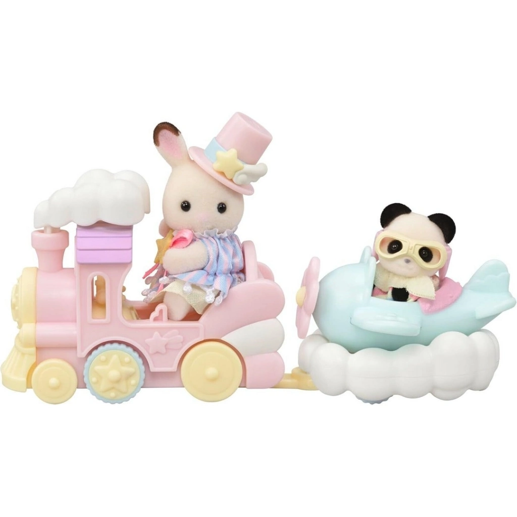 Eğlenceli Lunapark Oyun Seti Uçak ve Tren 1 Adet