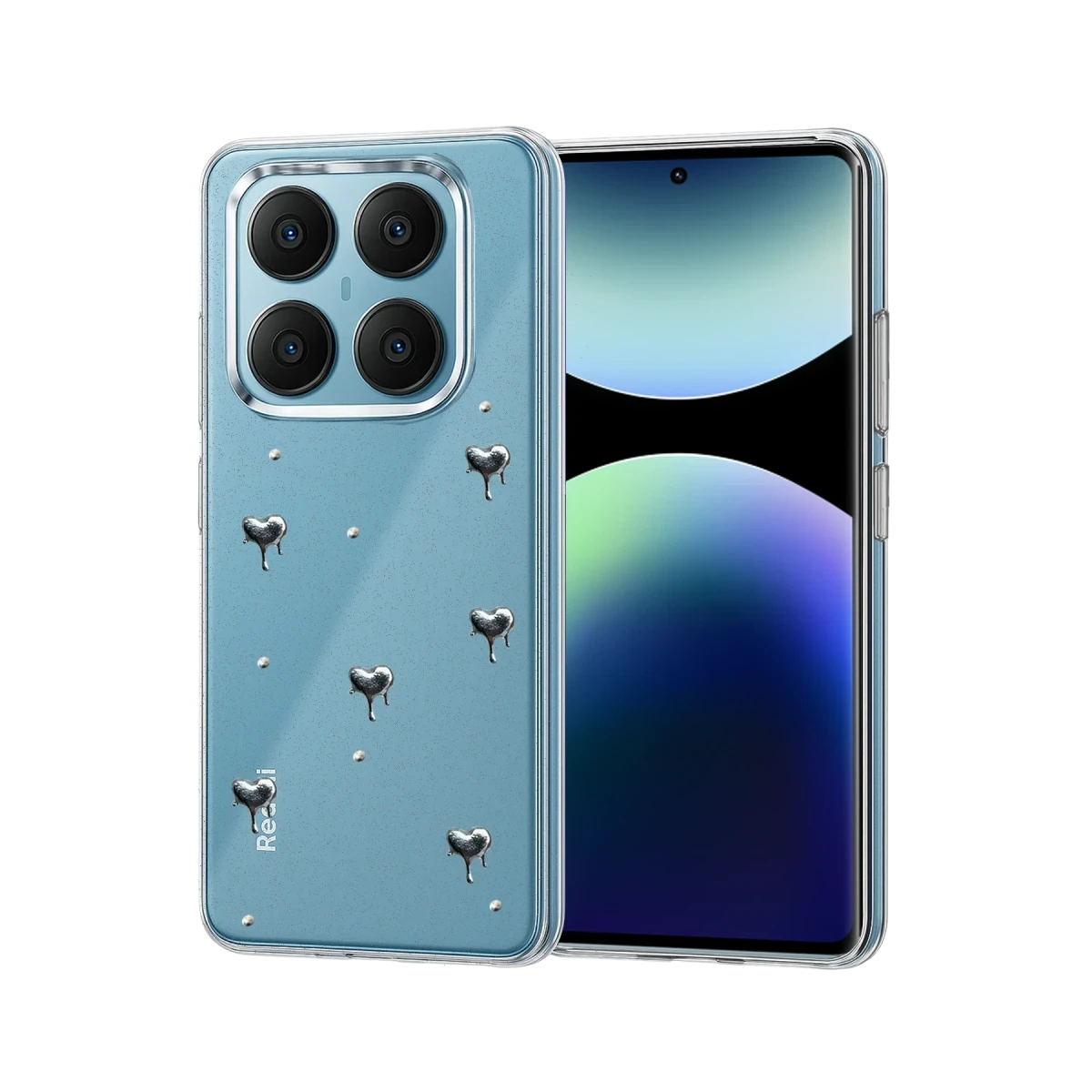 Xiaomi Redmi Note 14 Pro 4G Fiyonk Desenli Kapak - Desen 1