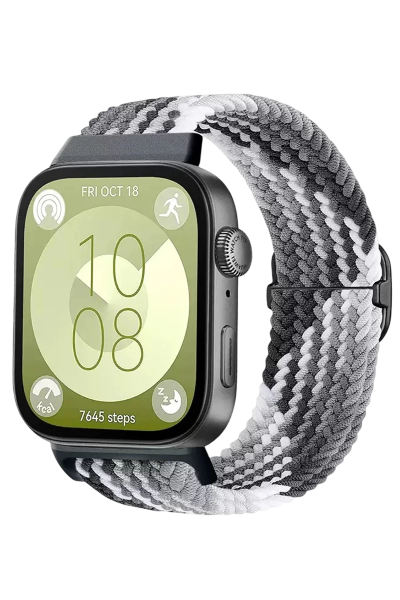 Huawei Fit 4 Star Kordon - Gri-Siyah