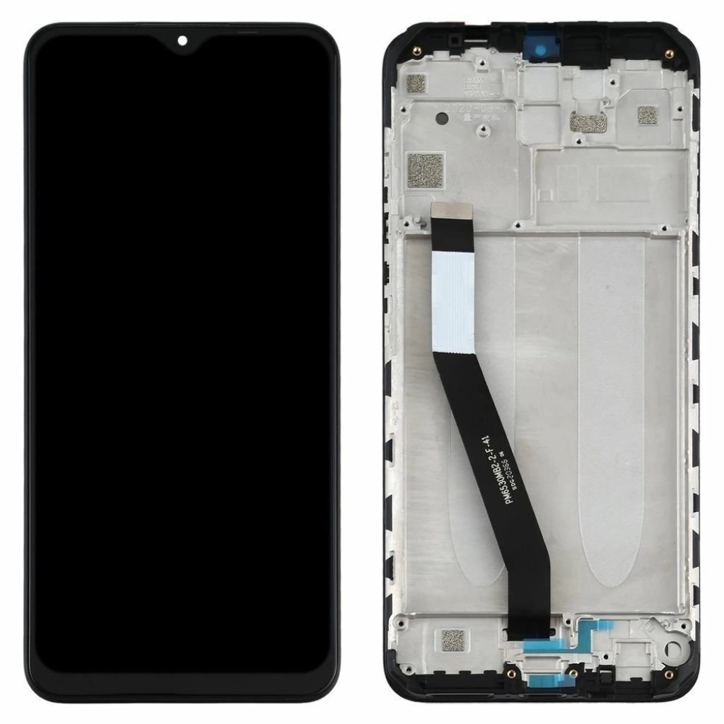 Redmi 9 Uyumlu Dokunmatik ekran Çıtalı (Siyah)