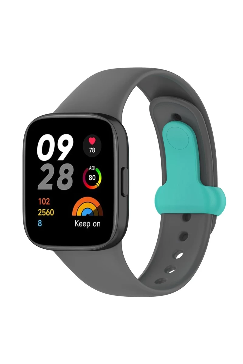 Xiaomi Redmi Watch 3 Origin Silikon Kordon - Füme