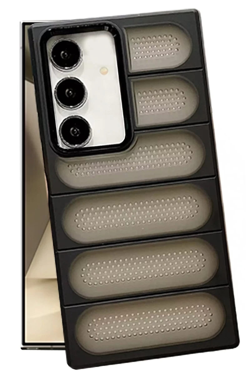 Samsung Galaxy S24 Uyumlu Kılıf Airmax Silikon Kapak - Siyah