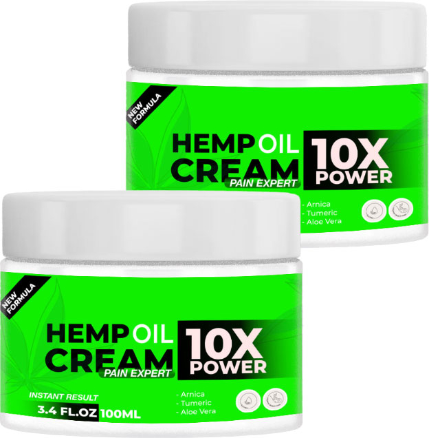 Louise Beauty - Hemp Oil Cream 10X - 2 Adet 100 ml Krem