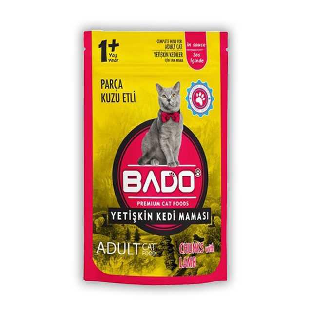 Yaş Kedi Maması Kuzu Etli 85gr 1 Adet