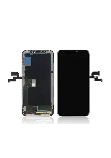 iPhone X Uyumlu TAM Orjinal Ekran (Siyah)