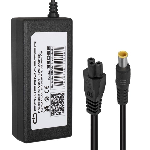 PM-33062 19 Volt - 1.75 Amper 6.0*4.4 Mm Uçlu Adaptör (Asus Notebook)