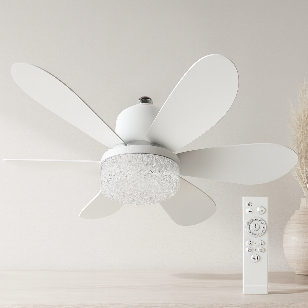 Kumandalı 2in1 LED Tavan Vantilatörlü Avize
