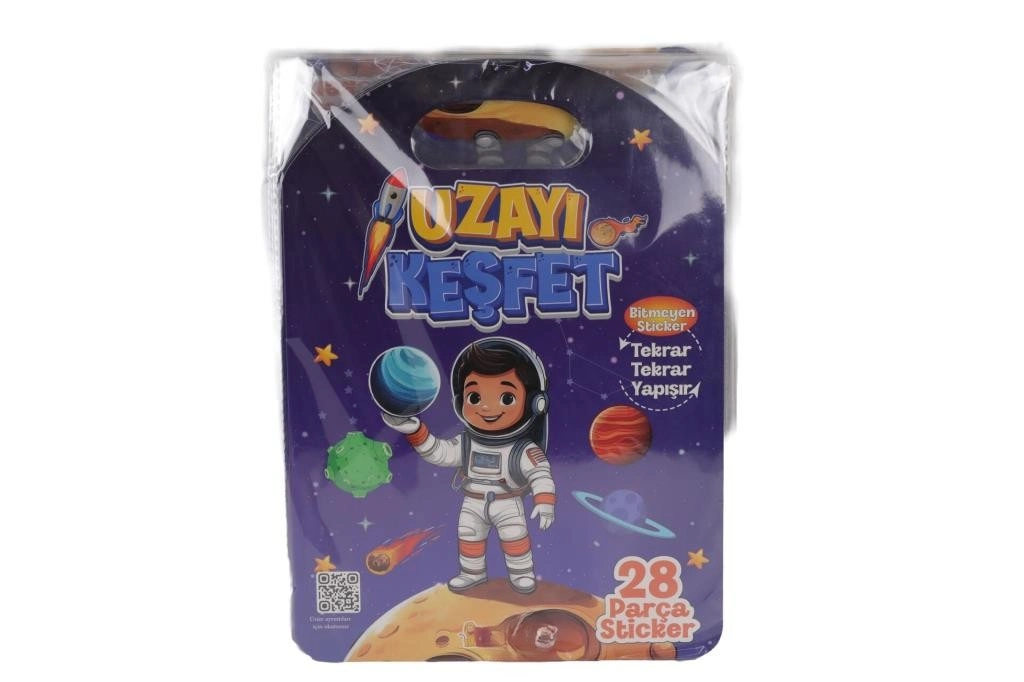 Keşif Temalı Bitmeyen Sticker Seti 1 Adet