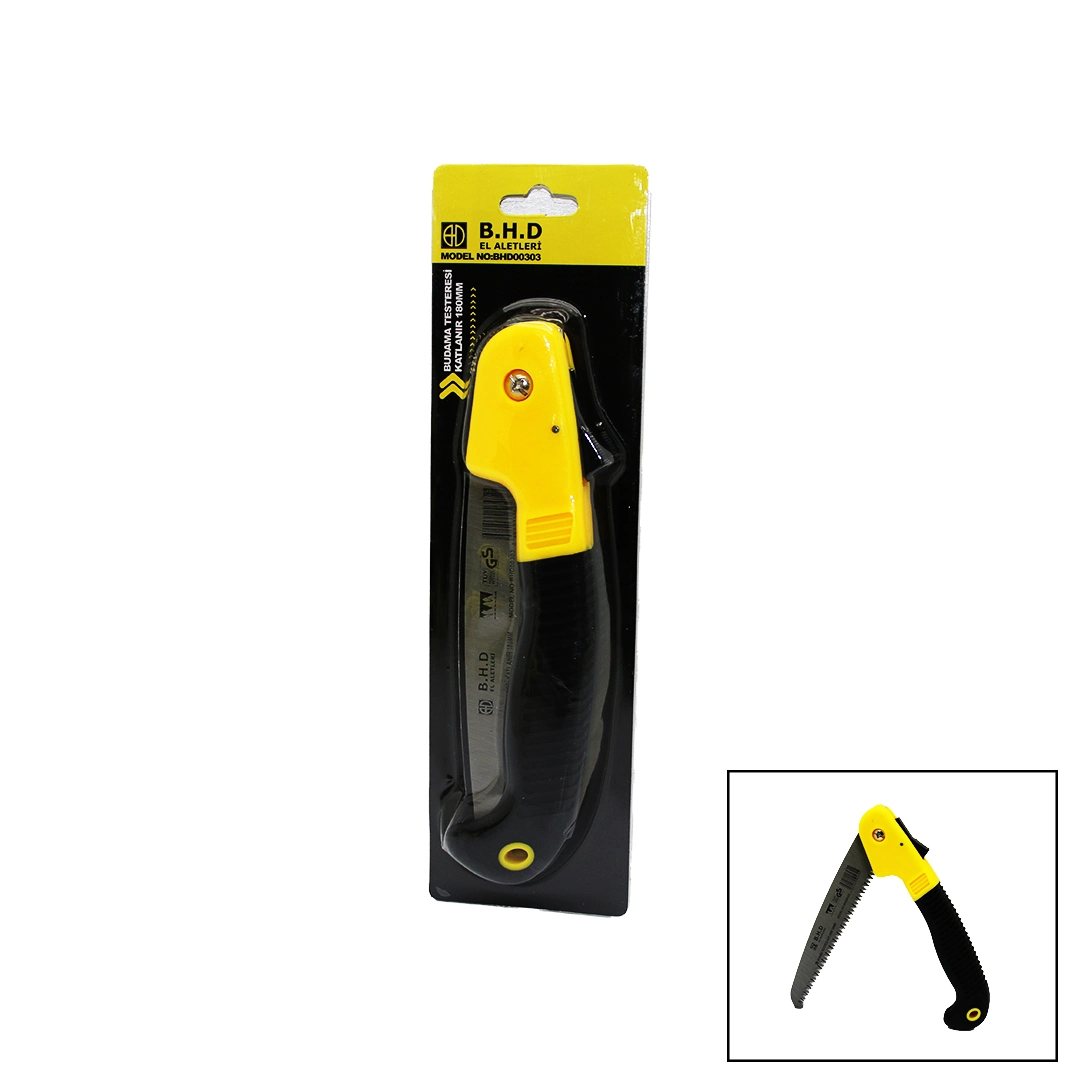 Pratik Katlanır Budama Testere 180 mm Bahçe Aletleri